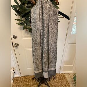 PASHMINA Silk Blend Paisley Scarf Wrap Shawl Coverup